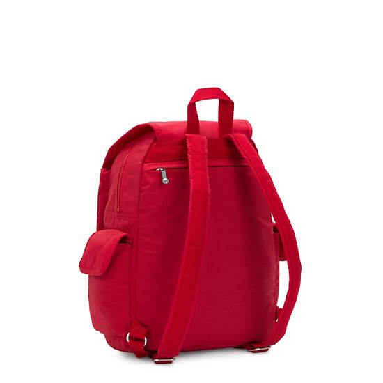 Kipling City Pack Ryggsekk Rød Mørke Rød | NO 1403NW